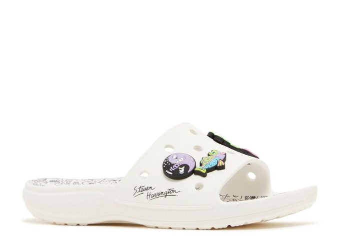 Steven Harrington x Classic Slide „Quickstrike – Alb Negru” Steven Harrington x Classic Slide „Quickstrike – Alb Negru”