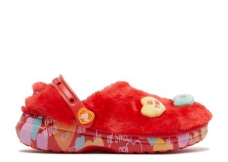 Sweethearts x Clog blană clasică „Ziua Îndrăgostiților”