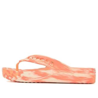 Tanga cu platformă Crocs (WMNS) Baya „Orange” 208462-83F