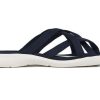 Tobogani Crocs (WMNS) pentru plajă și piscinăPapuci „Alb albastru închis” 205479-462